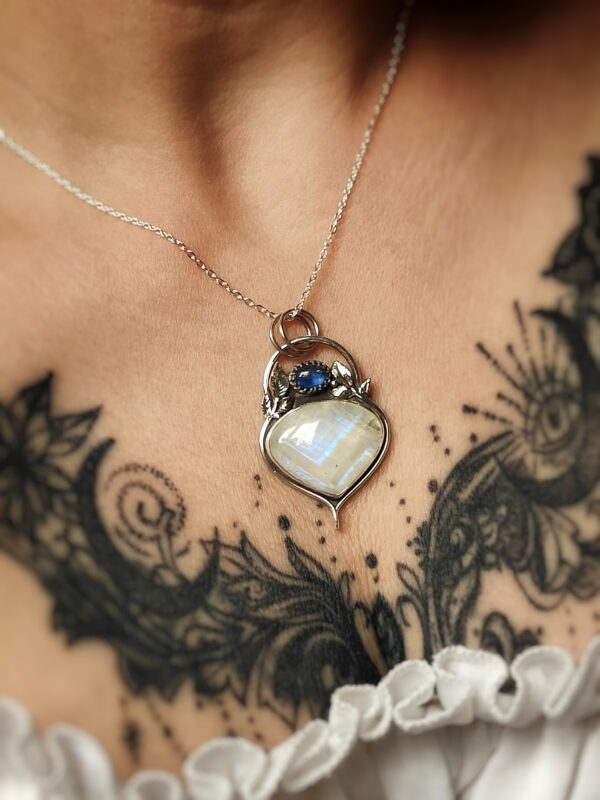 Collier Péristerite & Cyanite – Image 2