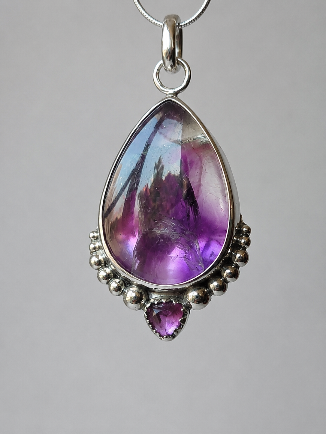 Collier Améthyste trapiche – Image 2