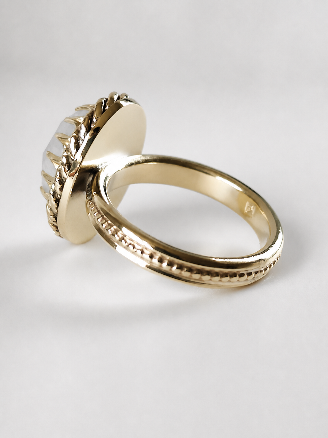 Parure Péristérite, bague & pendentif assortis • Prévente – Image 9