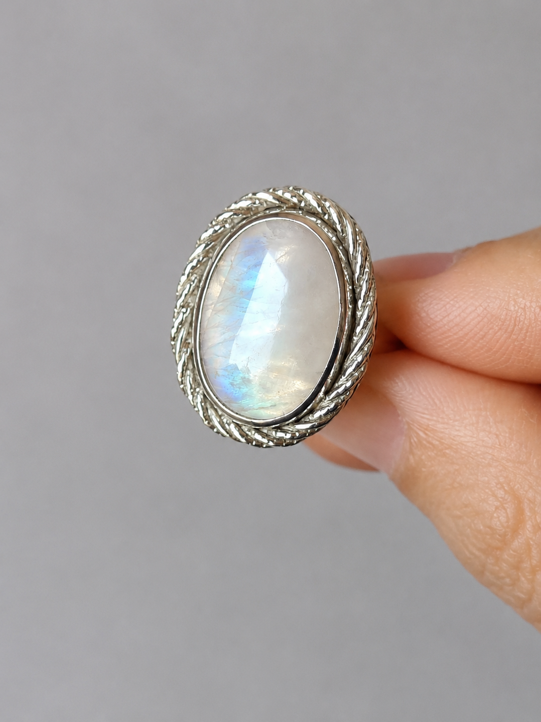 Bague Péristérite • T 57 – Image 4