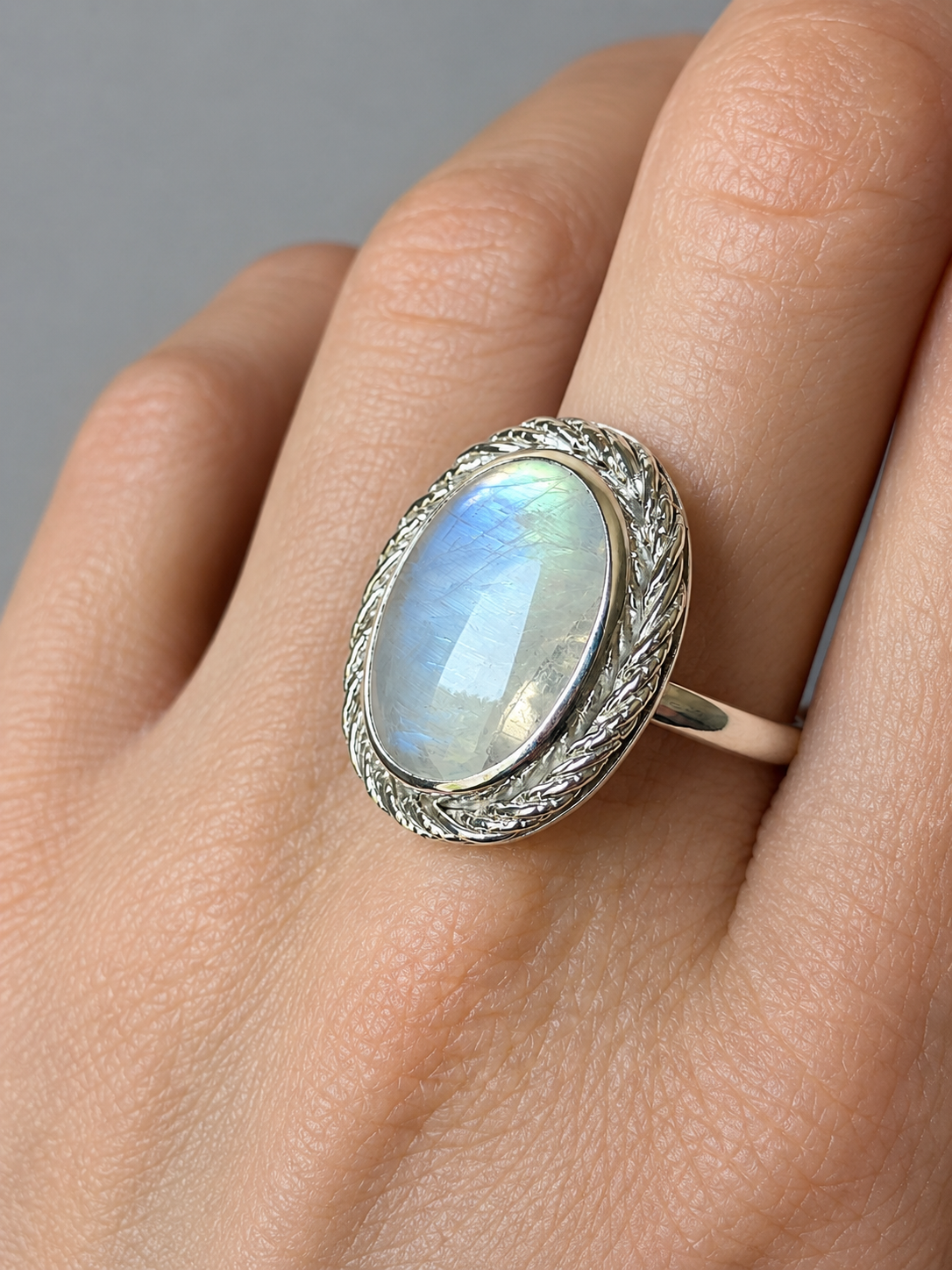 Bague Péristérite • T 57 – Image 3