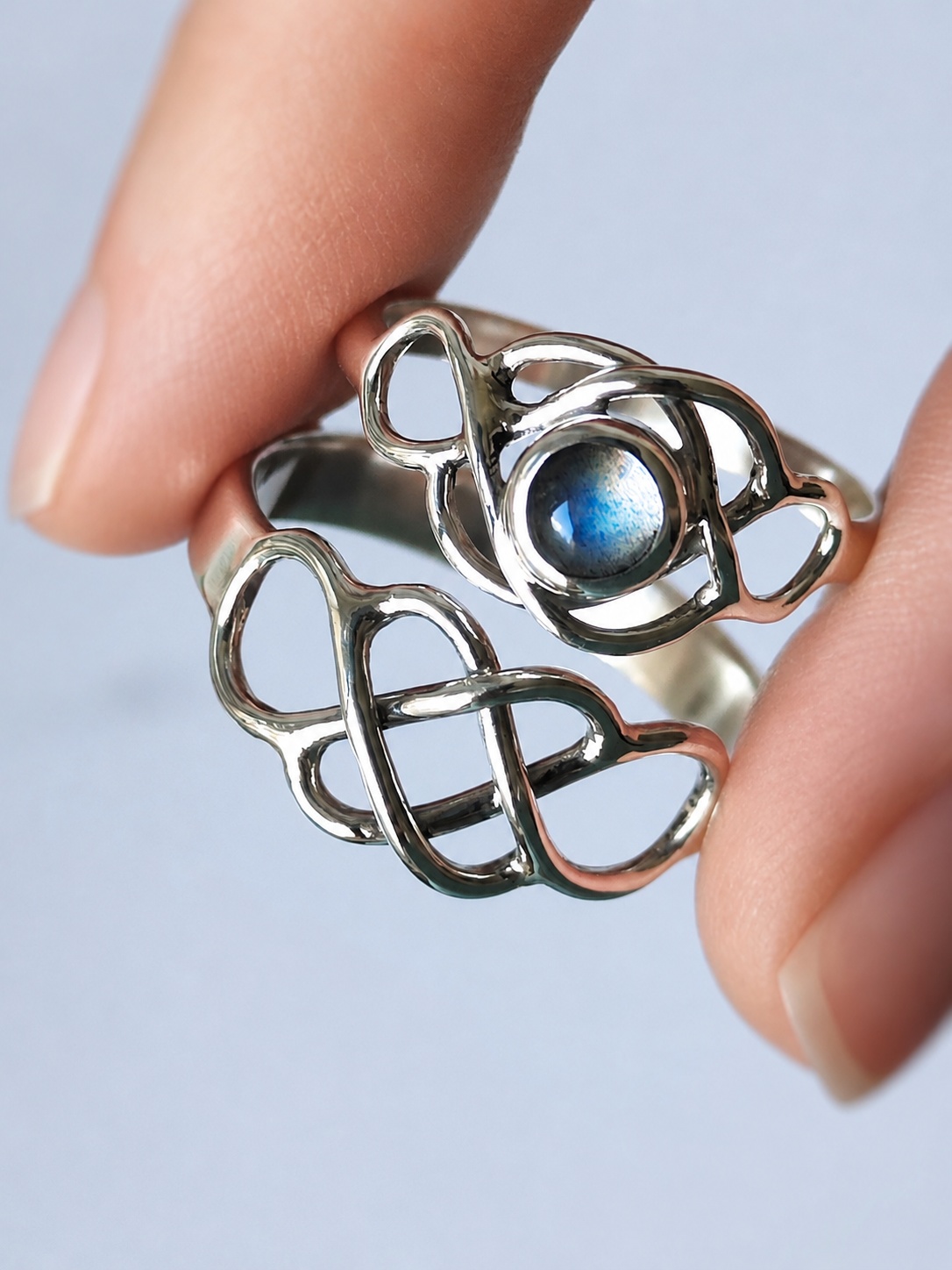 Bague Promesse Large • Taille & couleur au choix – Image 8