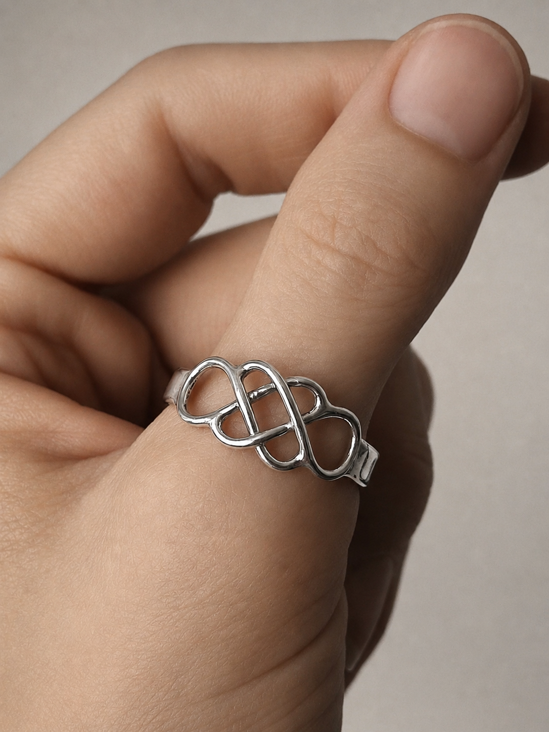 Bague Promesse Large • Taille & couleur au choix – Image 9