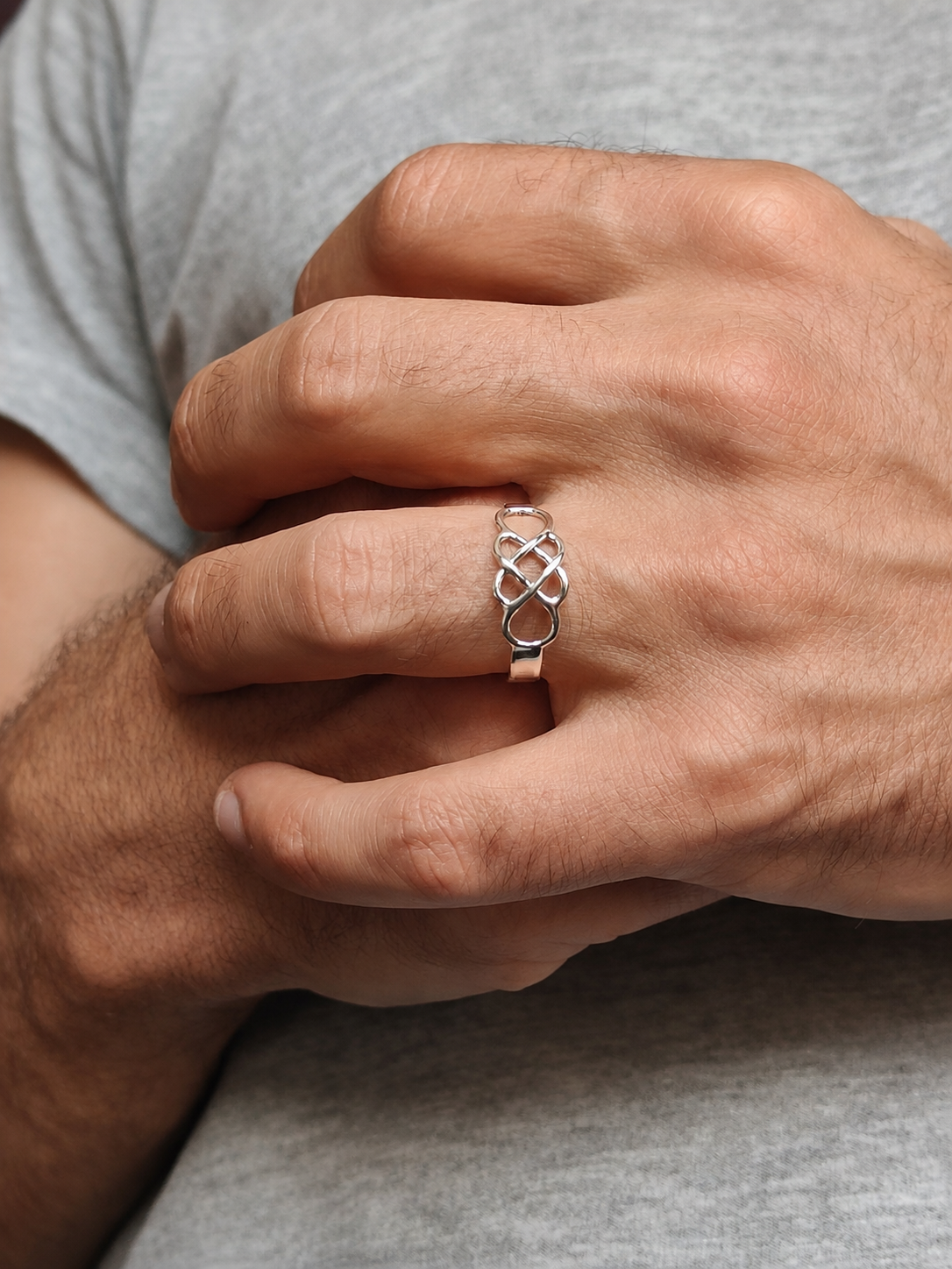 Bague Promesse Large • Taille & couleur au choix – Image 10